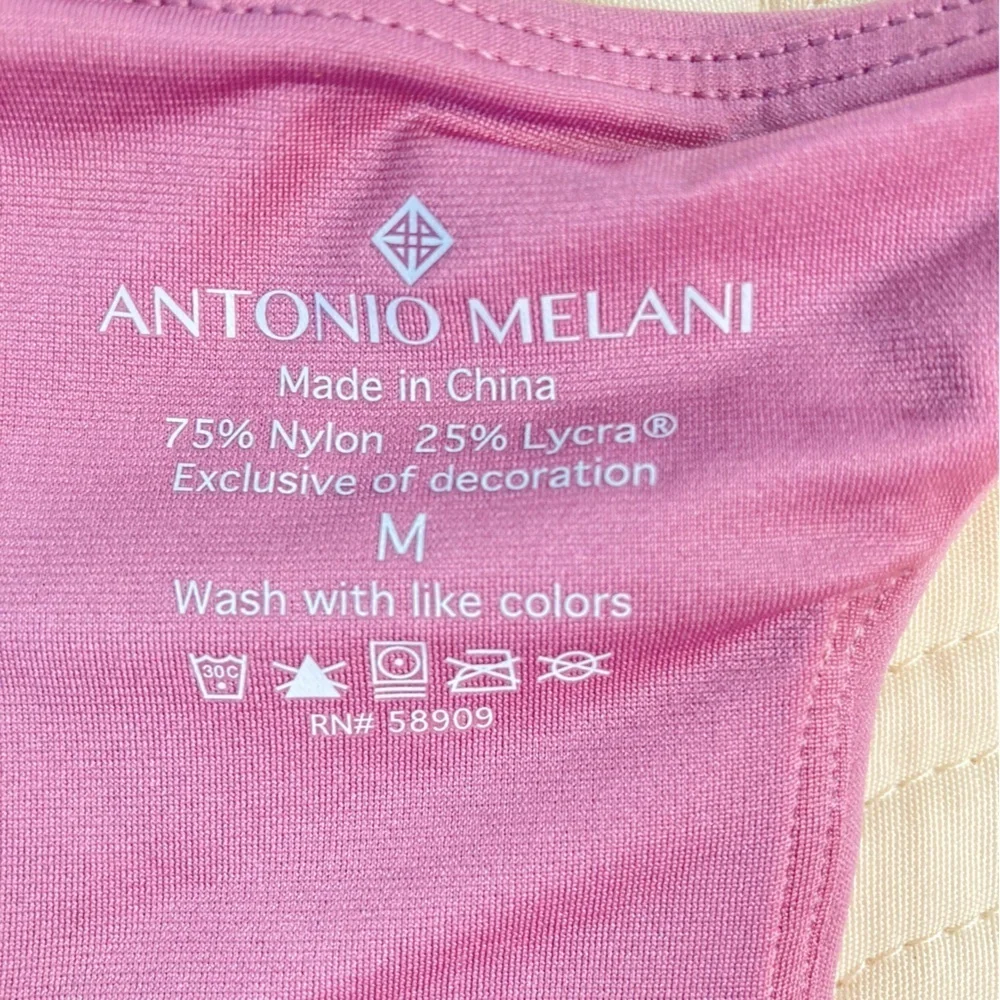 Antonio Melani Removable Soft Cup T-Back‎ Bra Mauve (Size M)